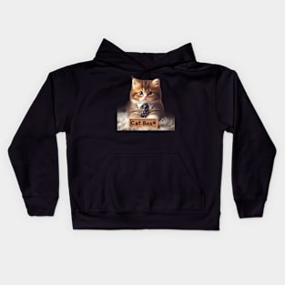 Charming Cat Chief Kids Hoodie